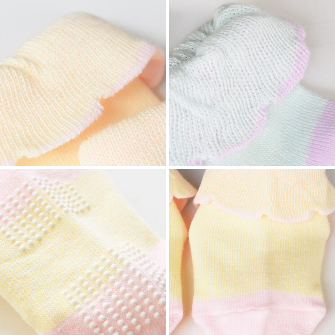 ベビーソックス9cm-12cm【日本製】クリームシャンティベビーペールトーンソックスベビー服男の子女の子新生児靴下ベビーソックスくつ下くつしたベビー靴下滑り止め春夏秋冬服おしゃれかわいいギフト出産祝いクリスマス