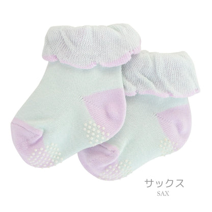 ベビーソックス9cm-12cm【日本製】クリームシャンティベビーペールトーンソックスベビー服男の子女の子新生児靴下ベビーソックスくつ下くつしたベビー靴下滑り止め春夏秋冬服おしゃれかわいいギフト出産祝いクリスマス