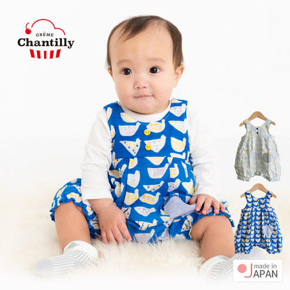 ノースリロンパースかわいいおしゃれ女の子男の子春夏秋