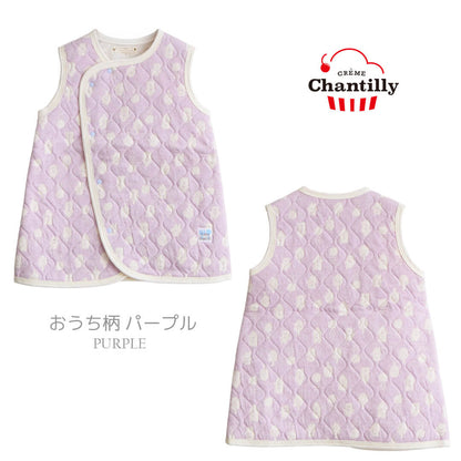 日本製スリーパー～2才キルトスリーパーベビー赤ちゃん子供男の子女の子部屋着寝冷え対策寝冷え予防羽織はおりベスト温度調節春秋冬おしゃれかわいいギフト出産祝い出産準備