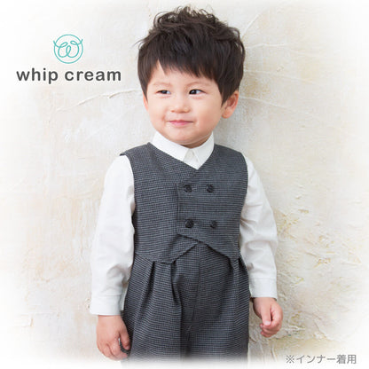 ベビーシャツ80cm90cm100cm【日本製】ホイップクリーム長袖シャツ長袖ベビー服男の子女の子スムースブロードオフホワイトトップスブラウスシンプルフォーマル春秋冬服無地おしゃれかわいい子供ギフト出産祝い