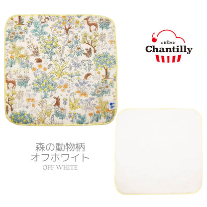 日本製今治タオル綿100%クリームシャンティハンカチベビーハンカチベビータオルハンカチタオルハンドタオルコットンタオルふんわりおしゃれかわいいブランドギフト出産祝い出産記念プチギフト