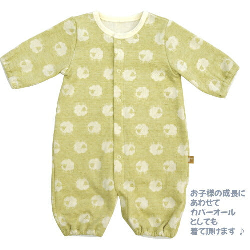 773192ヒツジ柄ツーウェイドレスかわいいおしゃれベビー服秋冬男の子女の子