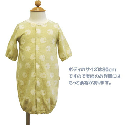 773192ヒツジ柄ツーウェイドレスかわいいおしゃれベビー服秋冬男の子女の子